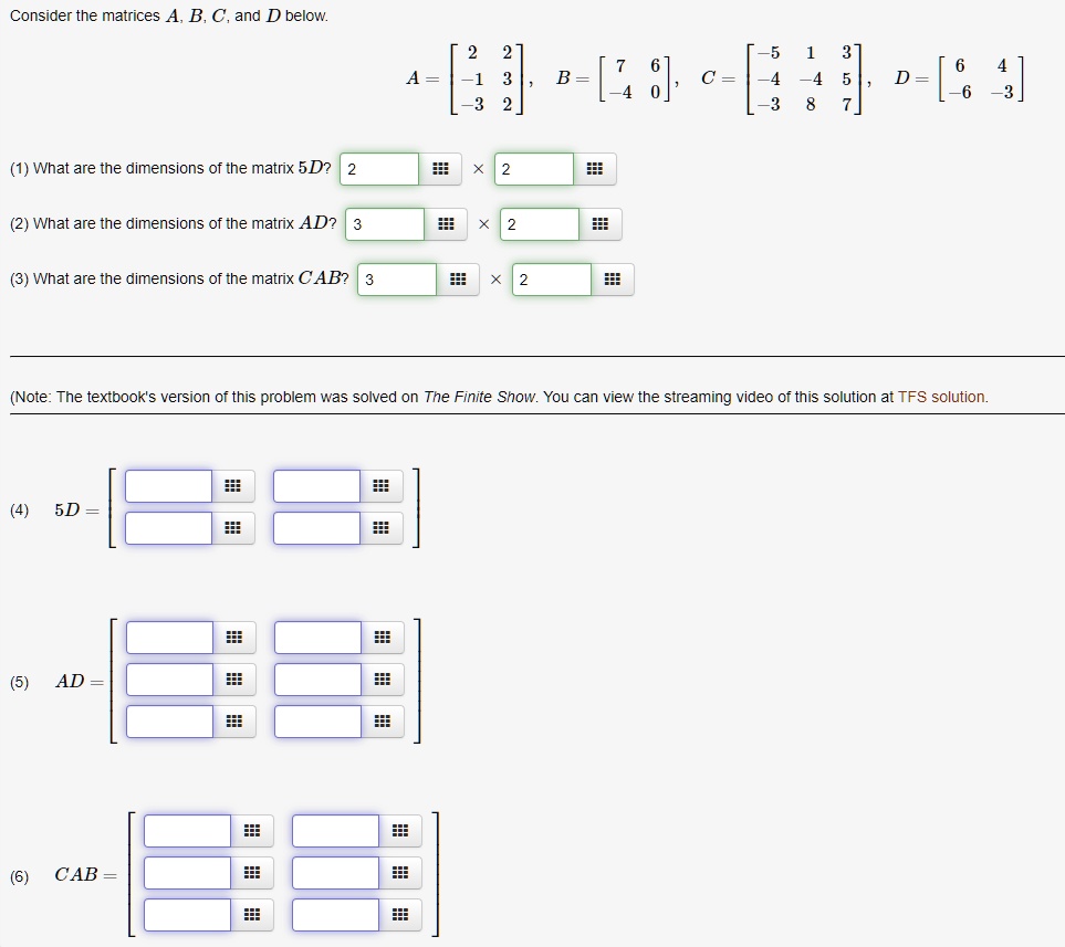 SOLVED: Consider the matrices B, C,and D below: B = [44 8]' c-[; 9 v ...