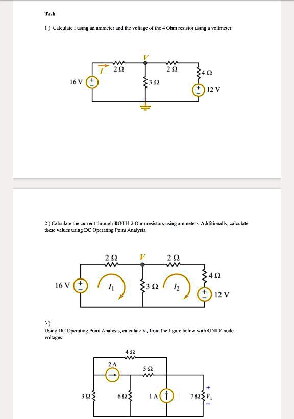 VIDEO solution: Please do it on Multisim with calculation. Task: 1 ...