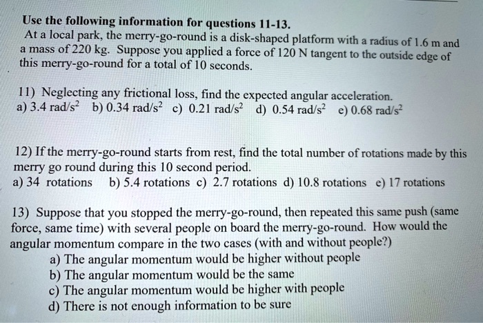 SOLVED: Use The Following Information For Questions 11-13. At A Local ...