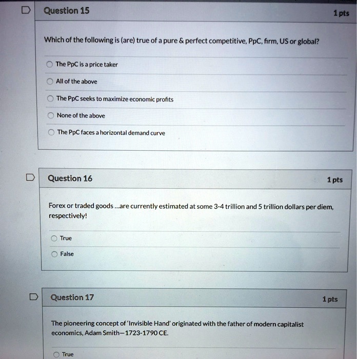 VIDEO solution Which of the following is true of a pure and perfect
