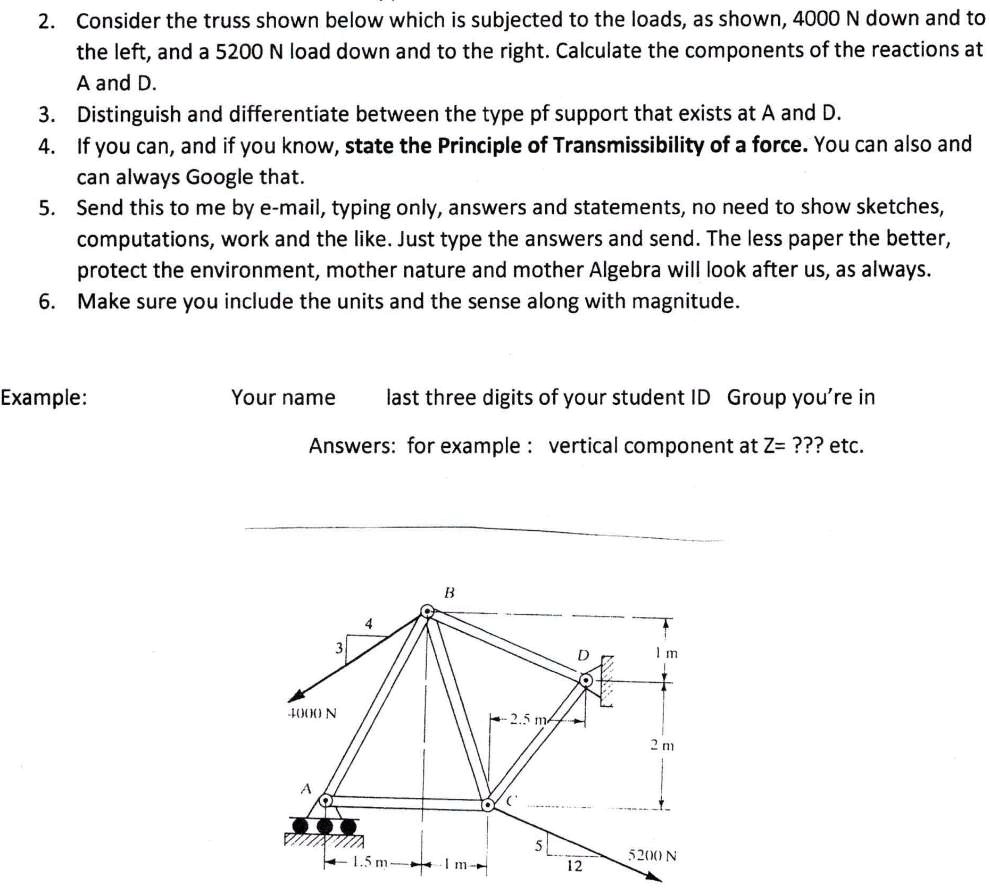 SOLVED: Consider the truss shown below, which is subjected to the loads ...