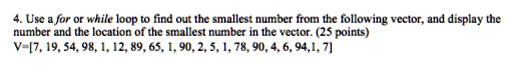 SOLVED: Use Matlab to answer question 4. Use a for or while loop to ...
