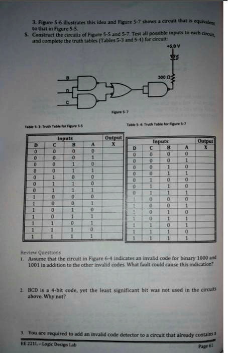 Solved Fisure 5 6 Illusric Thls Idcs Jnd Rfafe 5 7 Chot Aunutt Tht Qqurvaker Thatin Figure 5 5 Consinect Thc Cicuits Flrerc 5 Utd5 7 Tsau Poubtr Mput To Muont G And Cornpicle