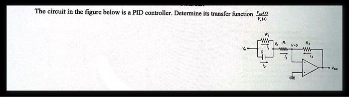 Pid Controller How To Determine The Transfer Function Of A System