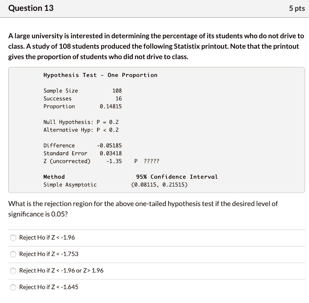 Example of the lecture material and generated test