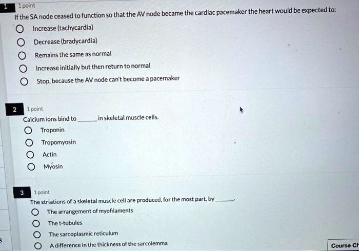 point ifthe sa node ceased to function so that the av node became the cardiac pacemaker the heart would be expected to increase tachycardia decrease bradycardia remains the same as normal in 61126