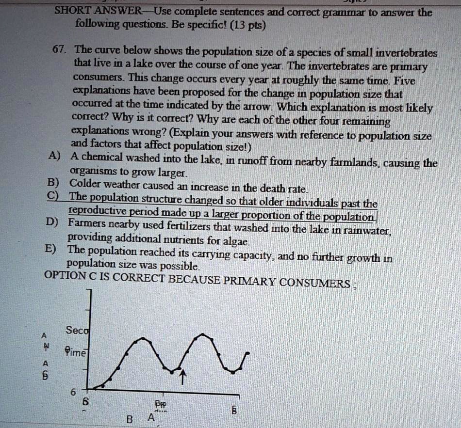 SOLVED:SHORT ANSWER Use complete sentences and correct gratmar to