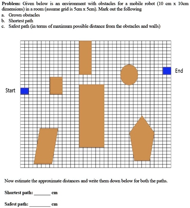 GET ANSWER Problem Given Below Is An Environment With Obstacles For get-answer-problem-given-below-is-an-environment-with-obstacles-for