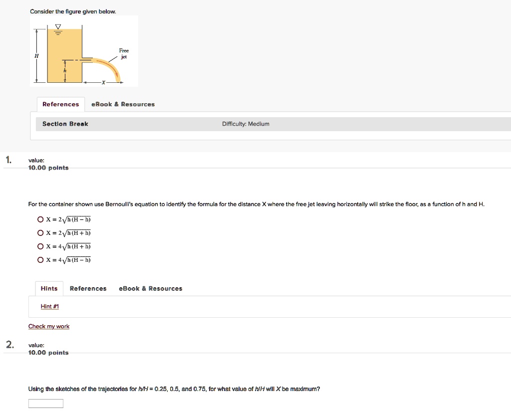 SOLVED: Consider The Figure Given Below: Free Jet References EBook ...