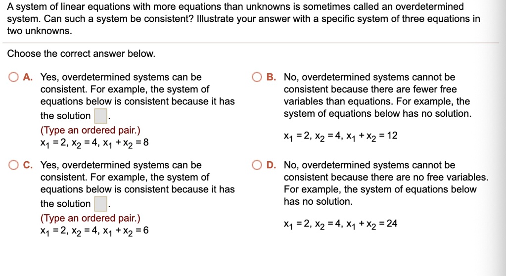 solved-a-system-of-linear-equations-with-more-equations-than-unknowns