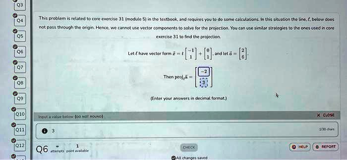 Q4 This problem is related to core exercise 31 module 5 in the textbook ...