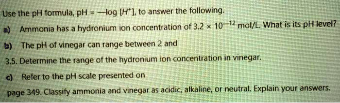 Is ammonia acidic or alkaline