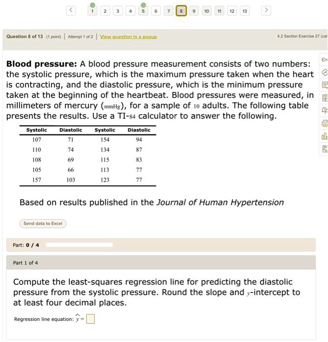 the systolic pressure measures the