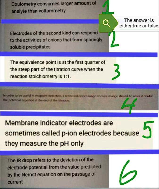 Coulometry consumes larger amount of analyte than voltammetry ...