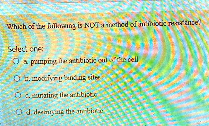 which one of them is not a bacteriostatic antibiotic