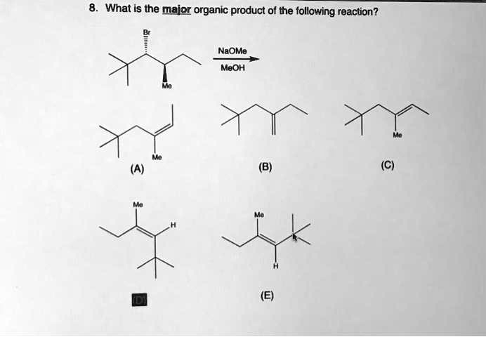 SOLVED: Please explain the mechanism. Thanks. What is the major organic ...