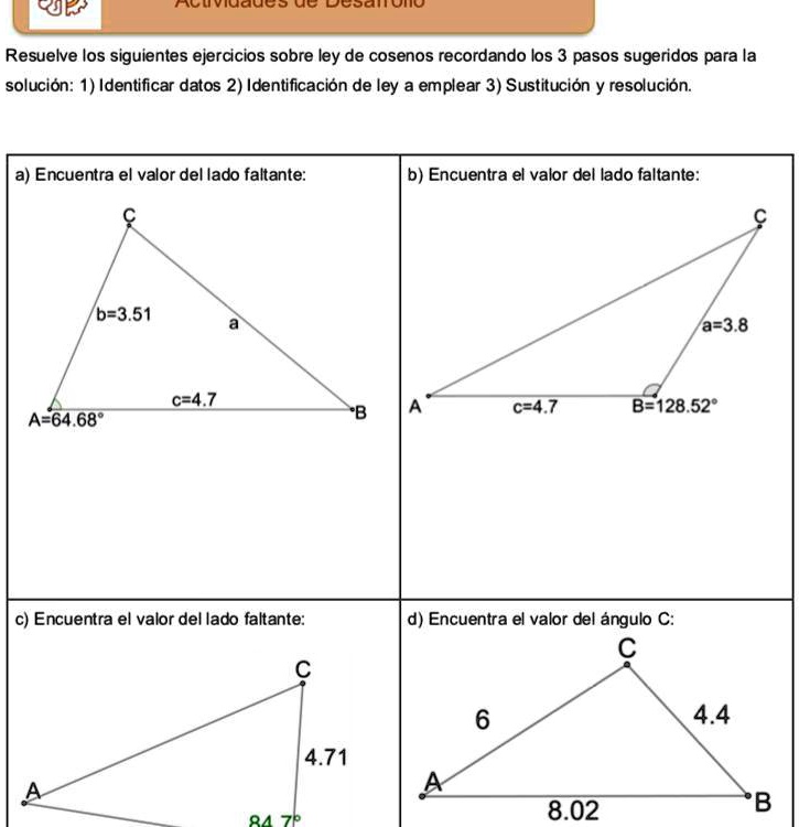 SOLVED: Ayudaaa por favor es de el libro geometría y trigonometría ...