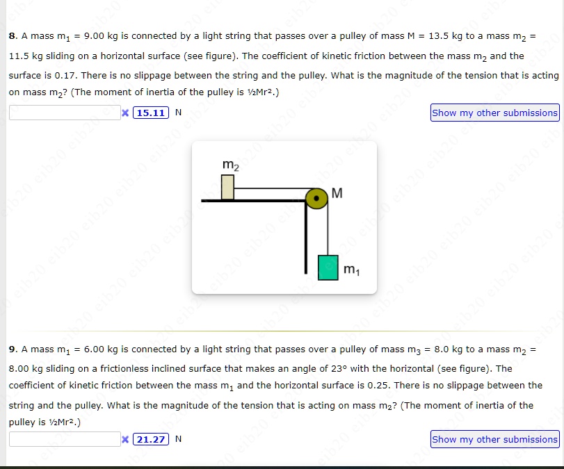 SOLVED Mass M1 0 00 Kg Is Connected By A Light String That Passes Over solved-mass-m1-0-00-kg-is-connected-by-a-light-string-that-passes-over