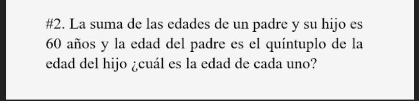 SOLVED: Es Solo Un Problema De Lenguaje Algebraico Por Favor Ayuda #2 ...