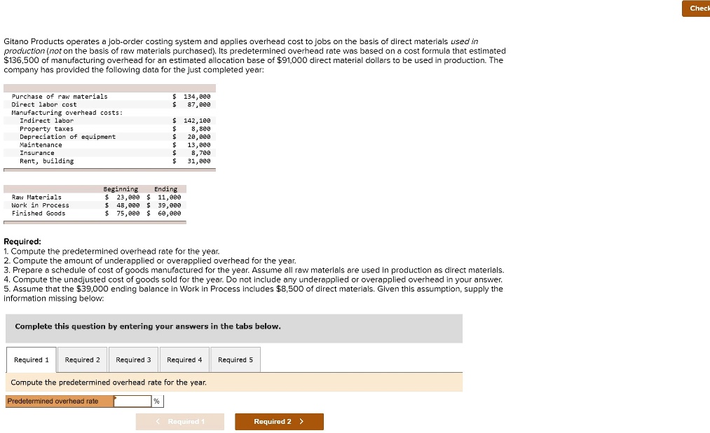 SOLVED Checl production (not on the basis of raw materials purchased