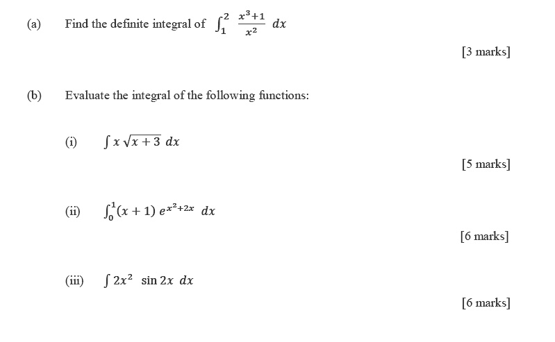 Find on sale the integral