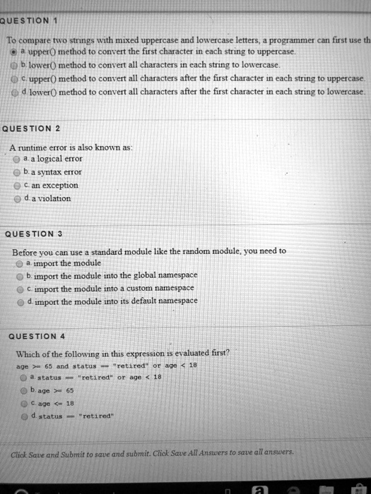 SOLVED: To compare two strings with mixed uppercase and lowercase ...