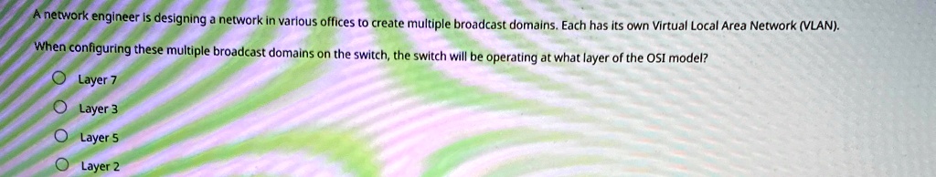 A network engineer is designing a network in various offices to create ...