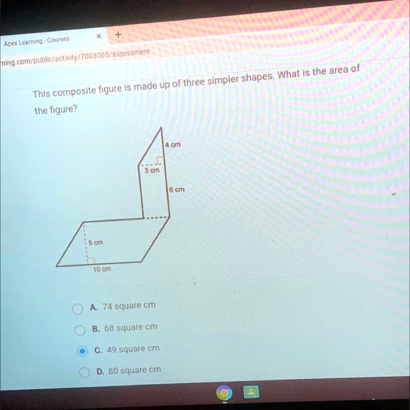 SOLVED: PLEASE HELP PLEASE! This composite figure is made up of three ...