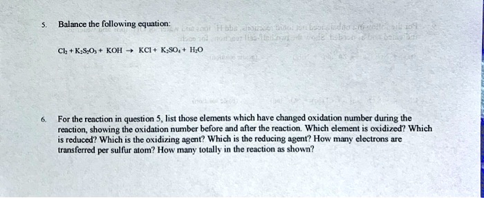 Solved Balance The Following Equation K2so4 2koh â K2so3 H2o Solved Balance The Following Equation K2so4 2koh â K2so3 H2o