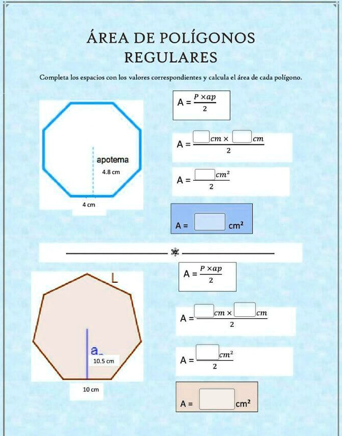 SOLVED: ayudenme con mejor respuesta por favor ÁREA DE POLIGONOS ...