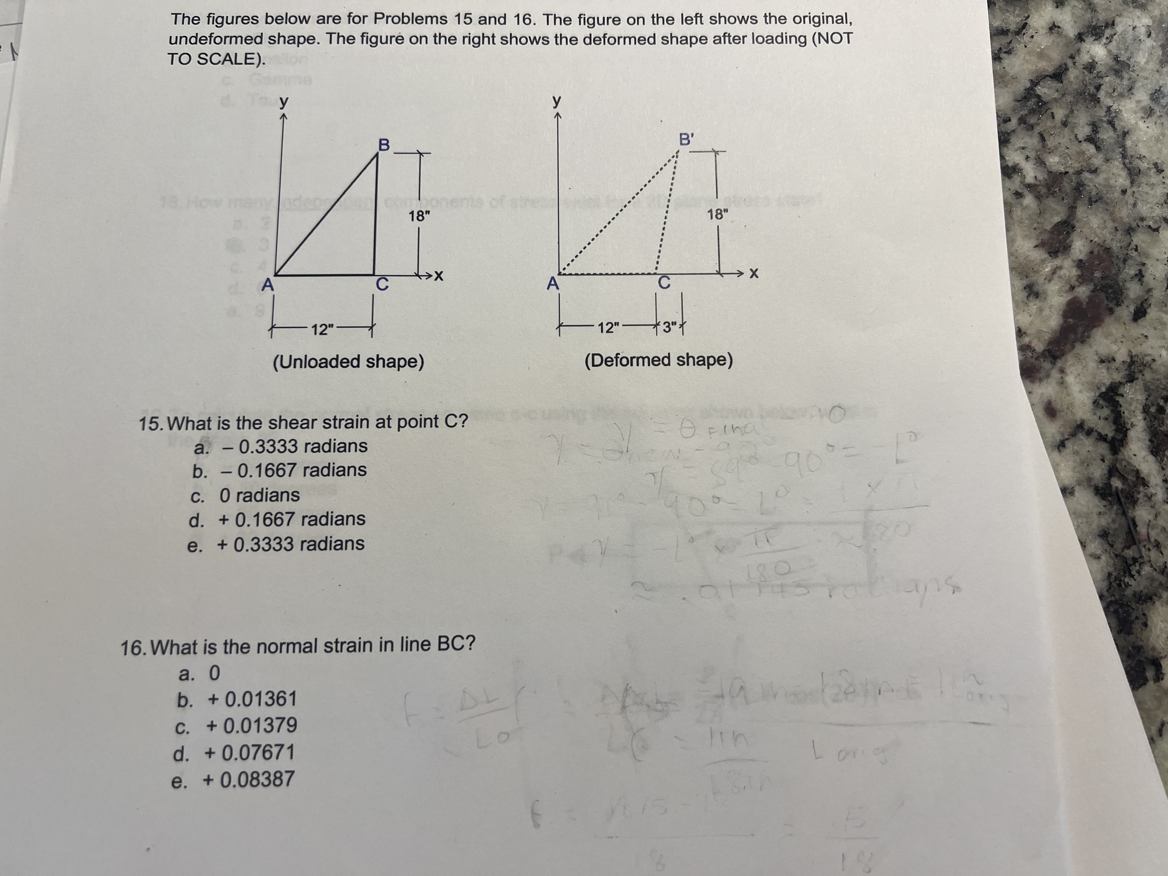 The figures below are for Problems 15 and 16. The figure on the left ...