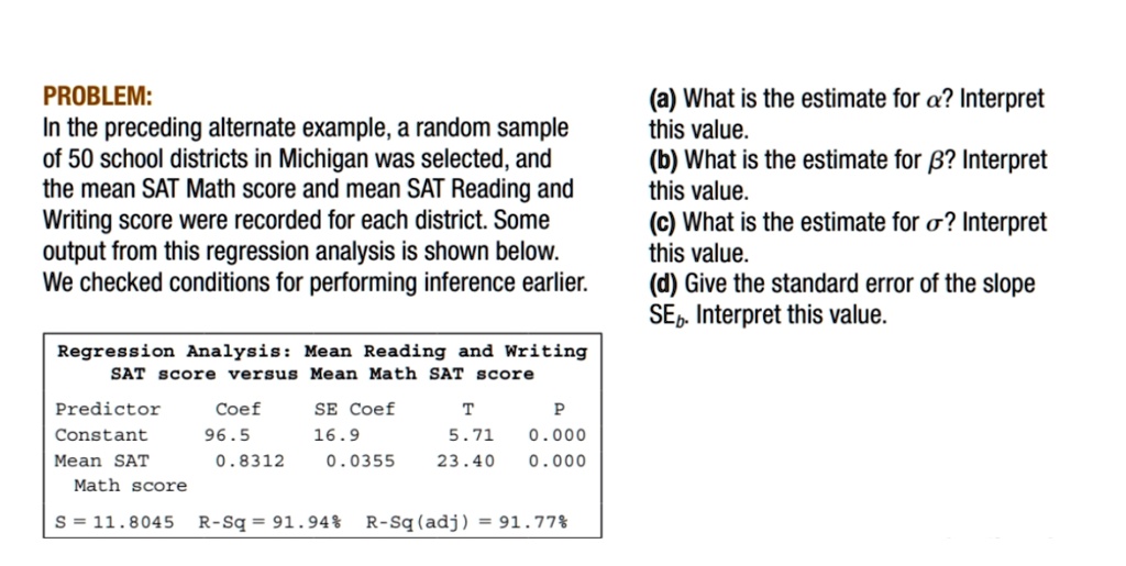 [GET ANSWER] PROBLEM: In the preceding alternate example, a random ...