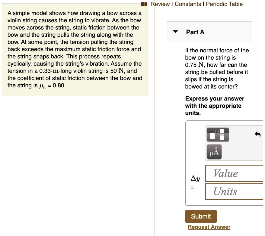 SOLVED Review Constants Periodic Table A simple model shows how