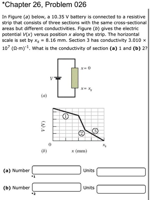 SOLVED:*Chapter 26 , Problem 026 In Figure (a) below, 10.35 V battery ...