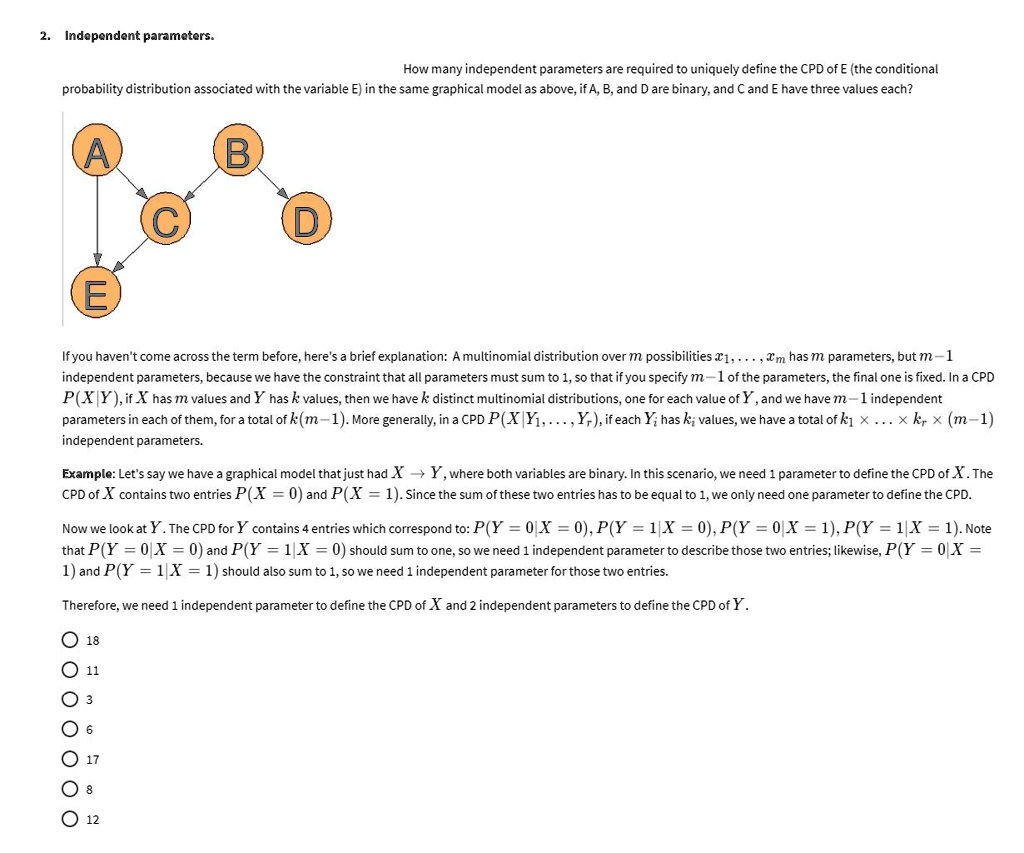 2independent parameters how many independent parameters are required to ...