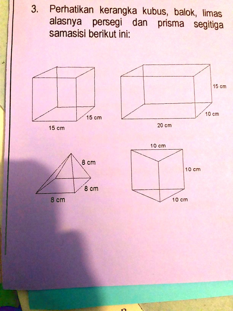 SOLVED: a) tentukan panjang kawat minimal yg dibutuhkan utk membuat ...