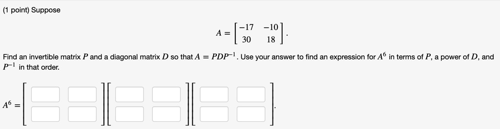 SOLVED Suppose A b m a t r i x Find an invertible matrix