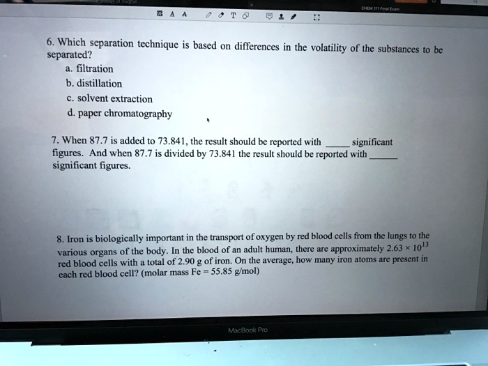 solved-which-separation-technique-is-based-on-differences-in-the
