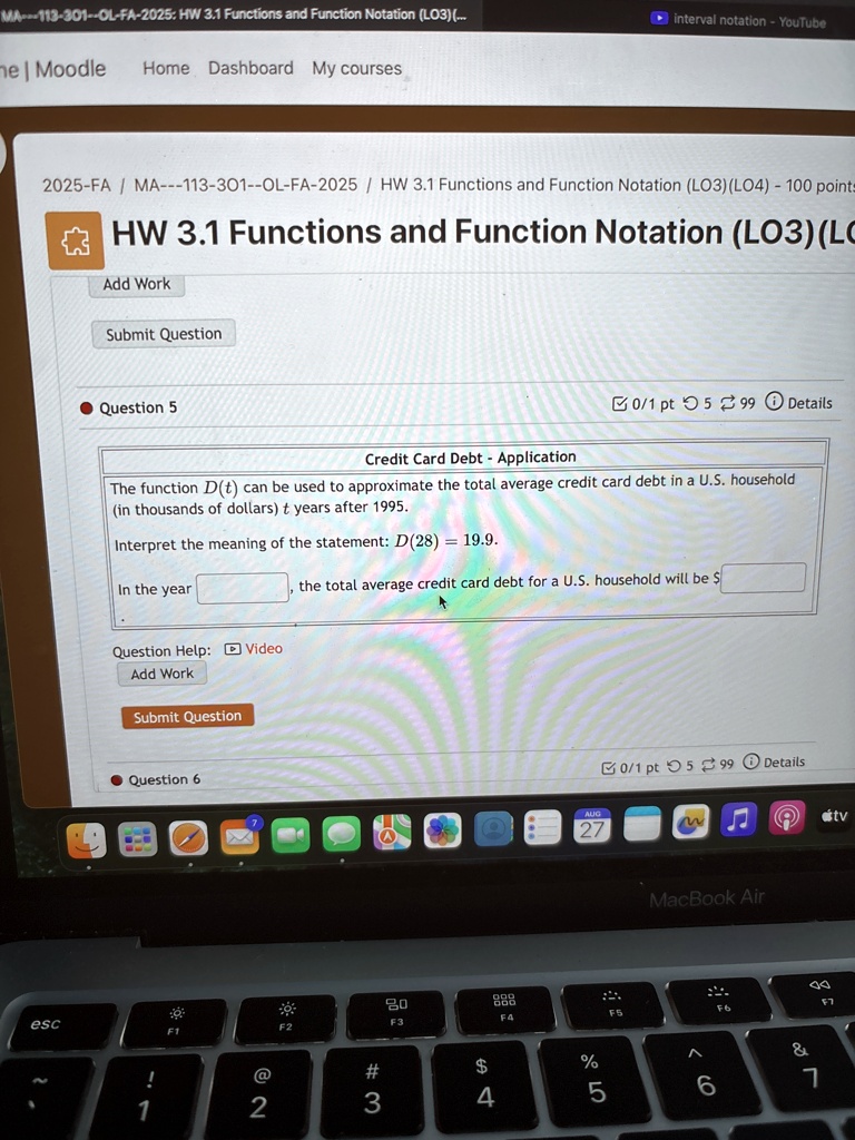 ma 113 301 ol fa 2025 hw 31 functions and function notation lo3 ...