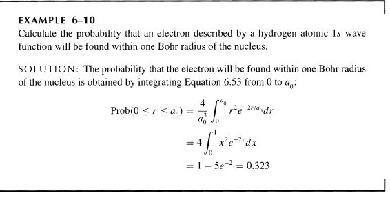 EXAMPLE 6 10 Calculate The Probability That An Electron Described By example-6-10-calculate-the-probability-that-an-electron-described-by