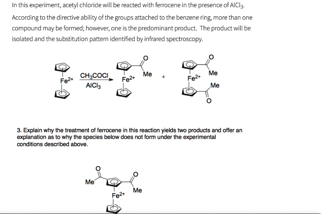 friedel crafts acylation of ferrocene mechanism