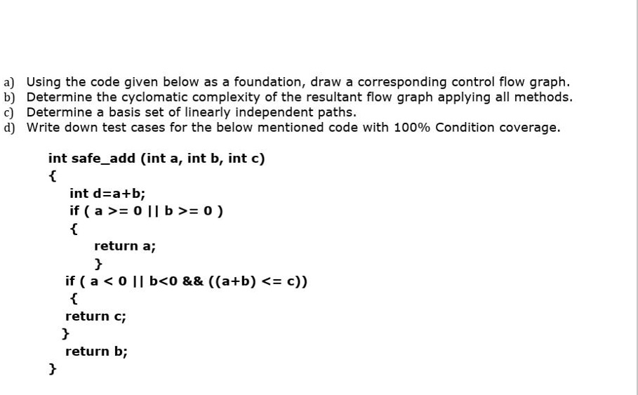 SOLVED: Please send a solution for part b. Using the code given below ...