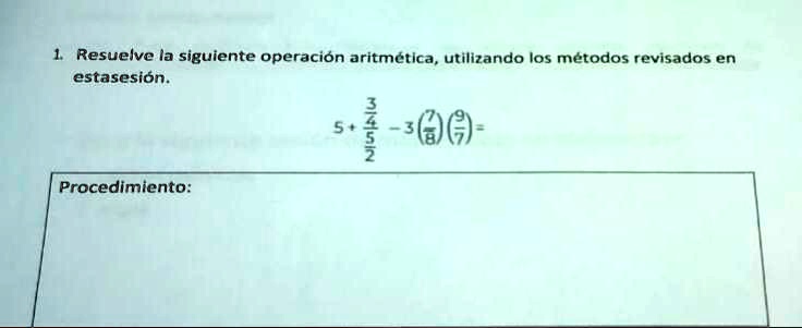 SOLVED: Alguien me puede apoyar con este problema de matemáticas de