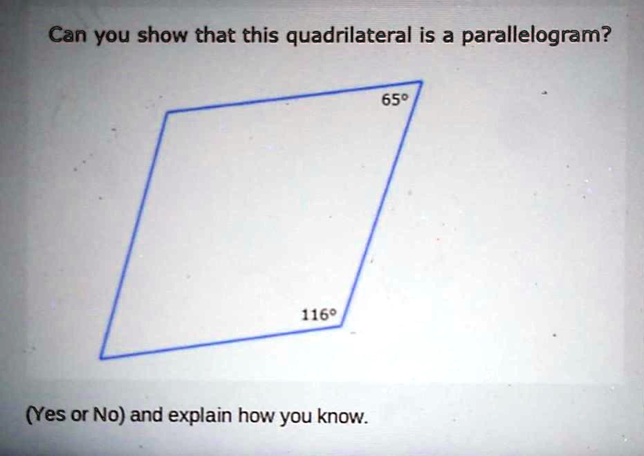 SOLVED Can you show that this quadrilateral is a parallelogram? 650