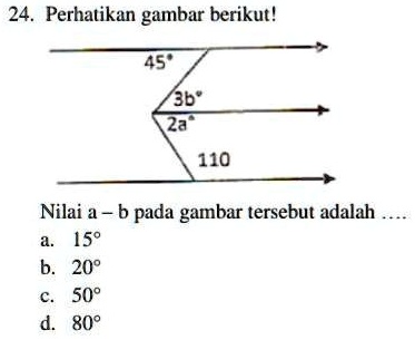 SOLVED: Perhatikan Gambar Berikut!Nilai A – B Pada Gambar Tersebut ...