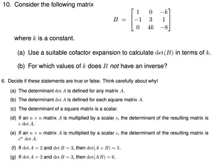 Consider the following 10 x 5 matrix, R: 0 9 2 1 1 3