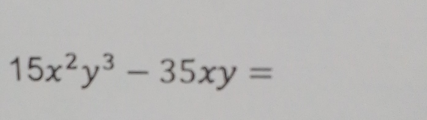 15 x^2 y^3-35 x y=