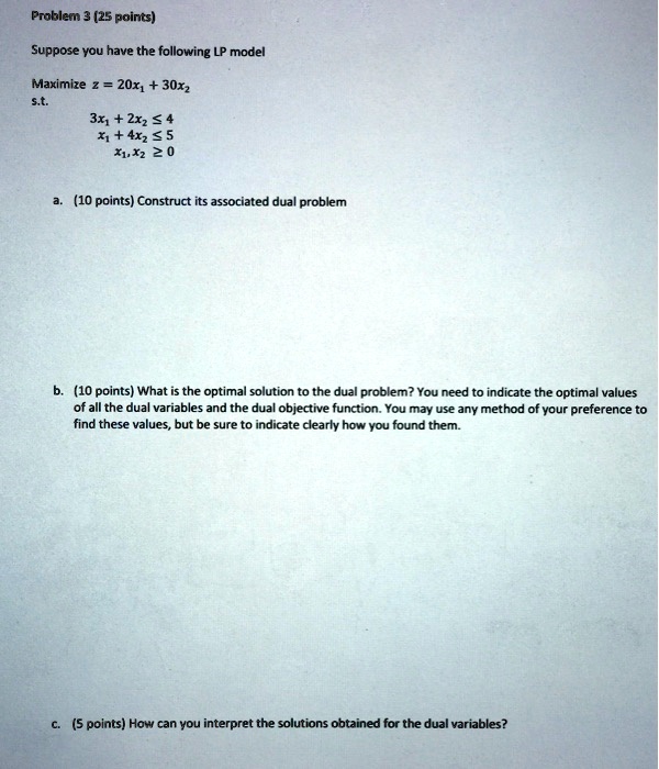 Solved Questions - 2 (20 points) You have the following