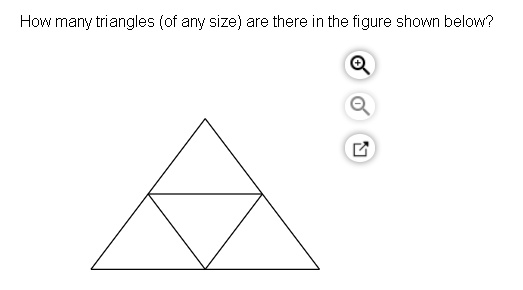 How many triangles (of any size) are there in the fig… - SolvedLib