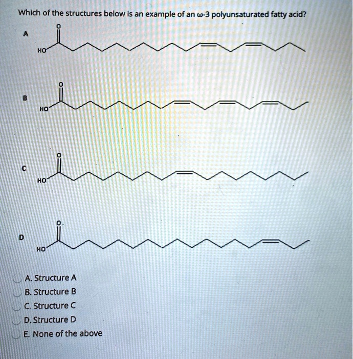 SOLVED Which of the structures below is an example of an W3